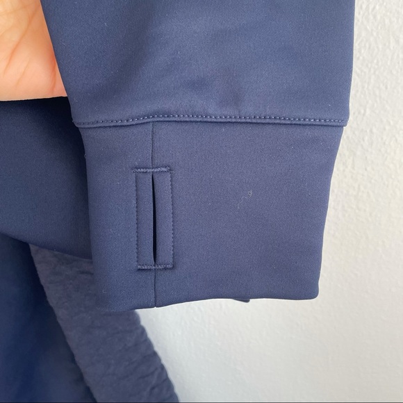 RARE Wimbledon Tennis Hooded Training Jacket Sweatshirt Midnight Size M - Picture 9 of 15